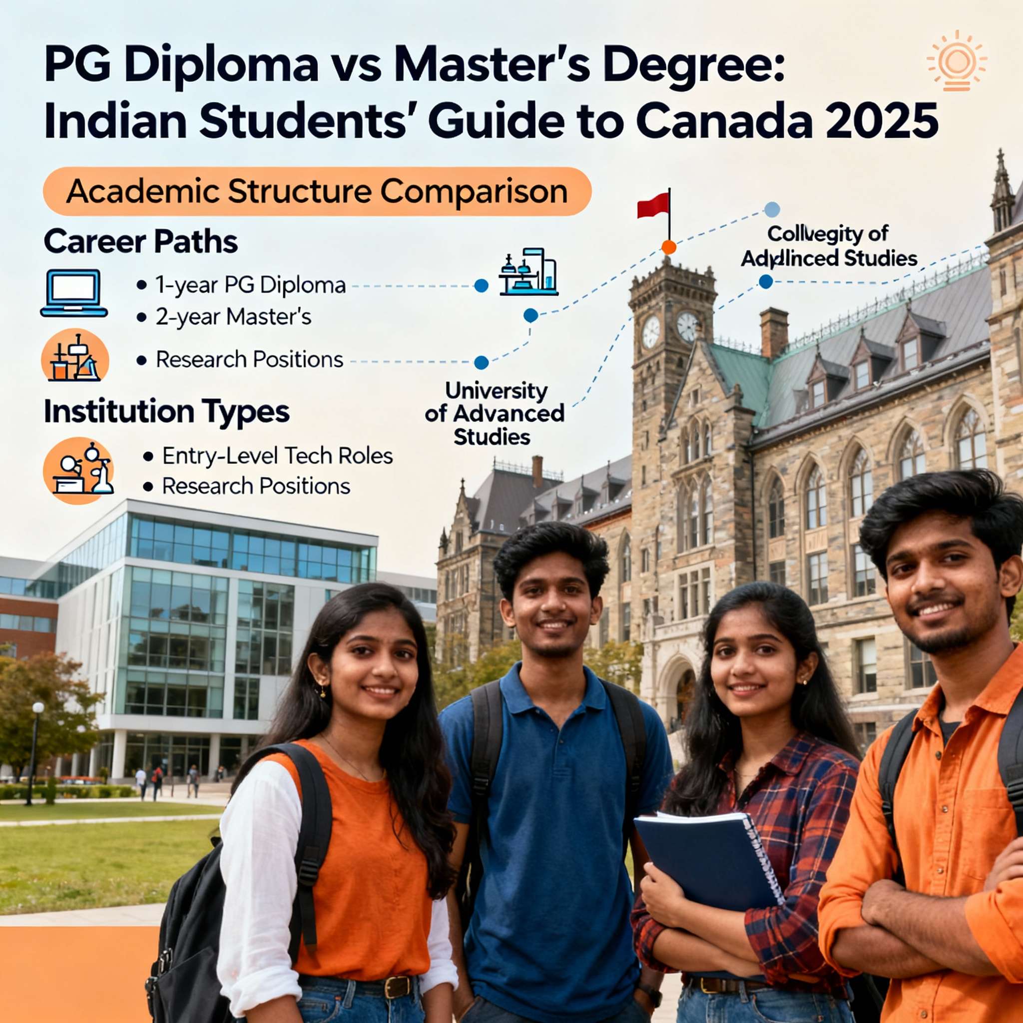 PG Diploma vs Master’s in Canada 2025: Pick the Right Path