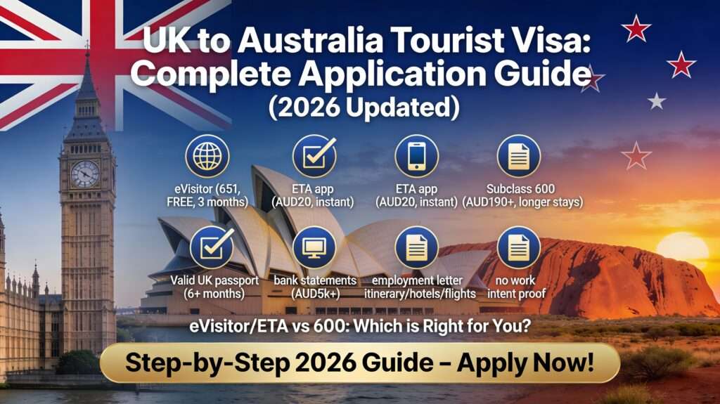 uk to australia
tourist visa
application for australian tourist visa
subclass 600