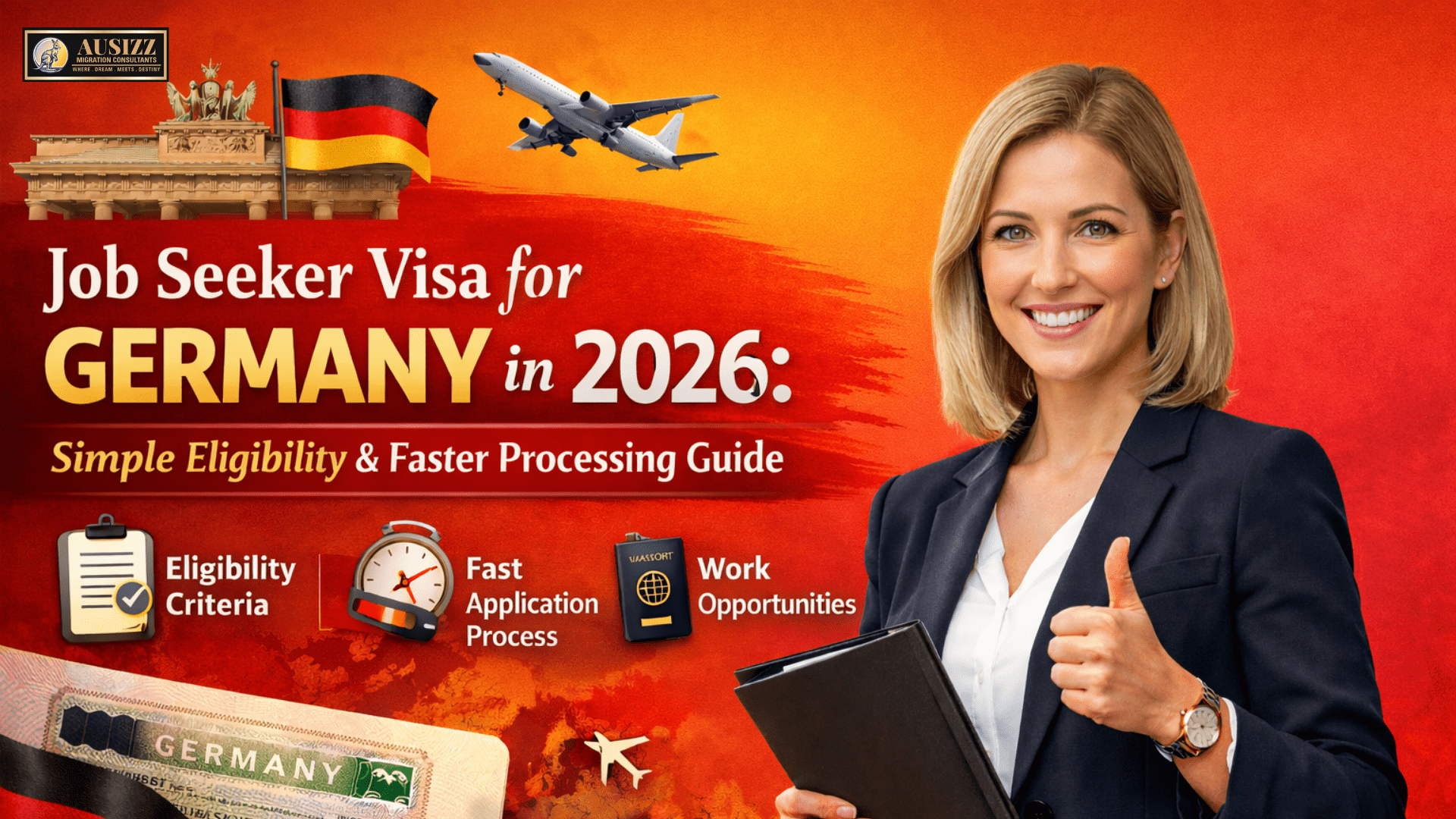 Job Seeker Visa for Germany in 2026: Simple Eligibility & Faster Processing Guide