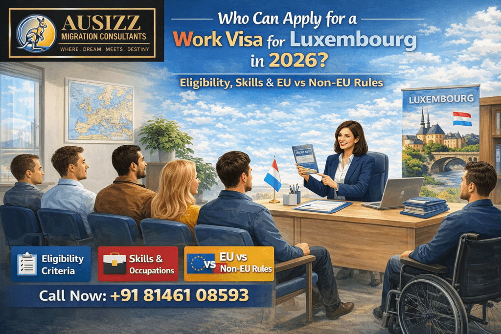 work visa for luxembourg
work permit visa europe