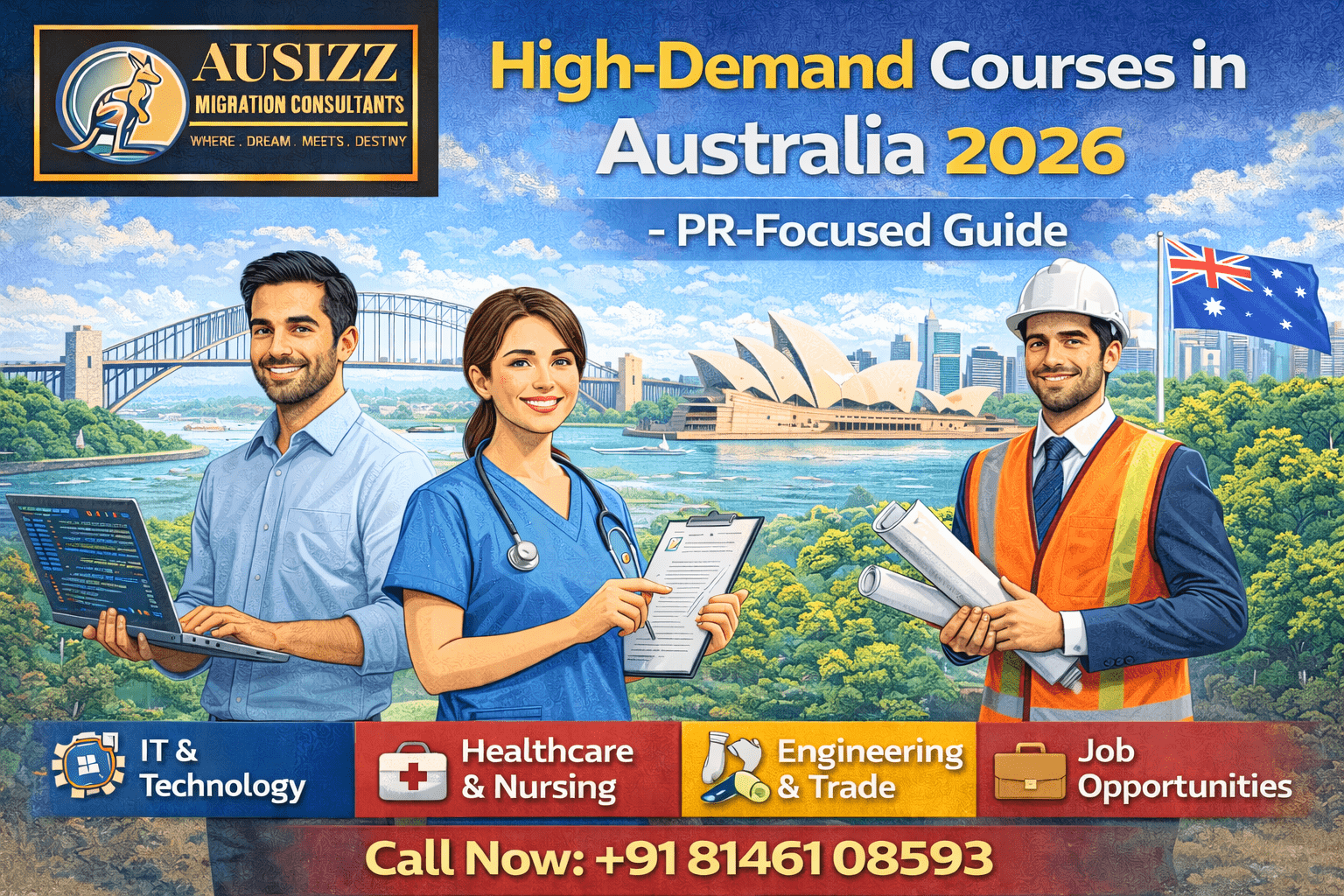 High Demand Courses in Australia 2026 – Smart PR Pathway