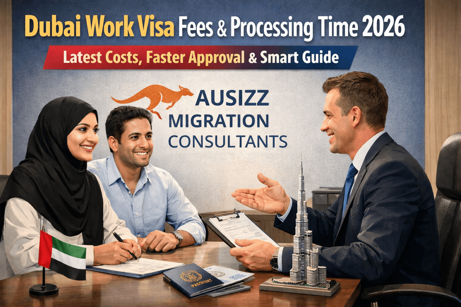 Dubai Work Visa Fees & Processing Time 2026: Latest Costs, Faster Approval & Smart Guide