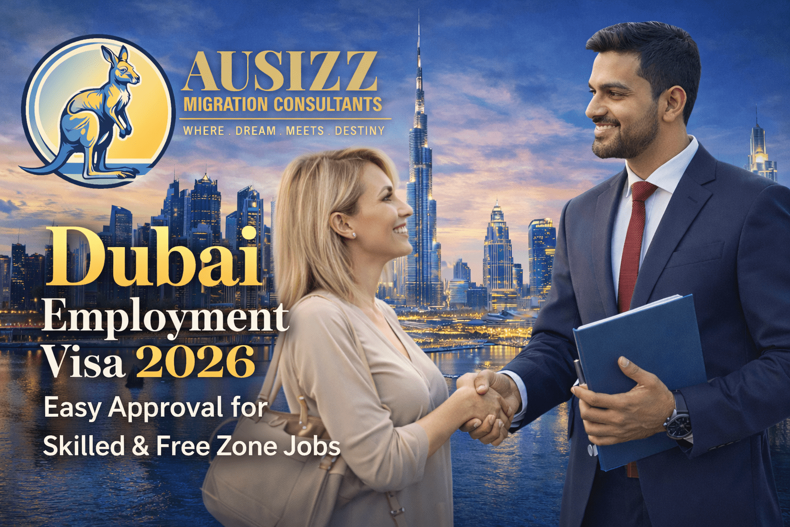 Dubai Employment Visa 2026: Easy Approval for Skilled & Free Zone Jobs