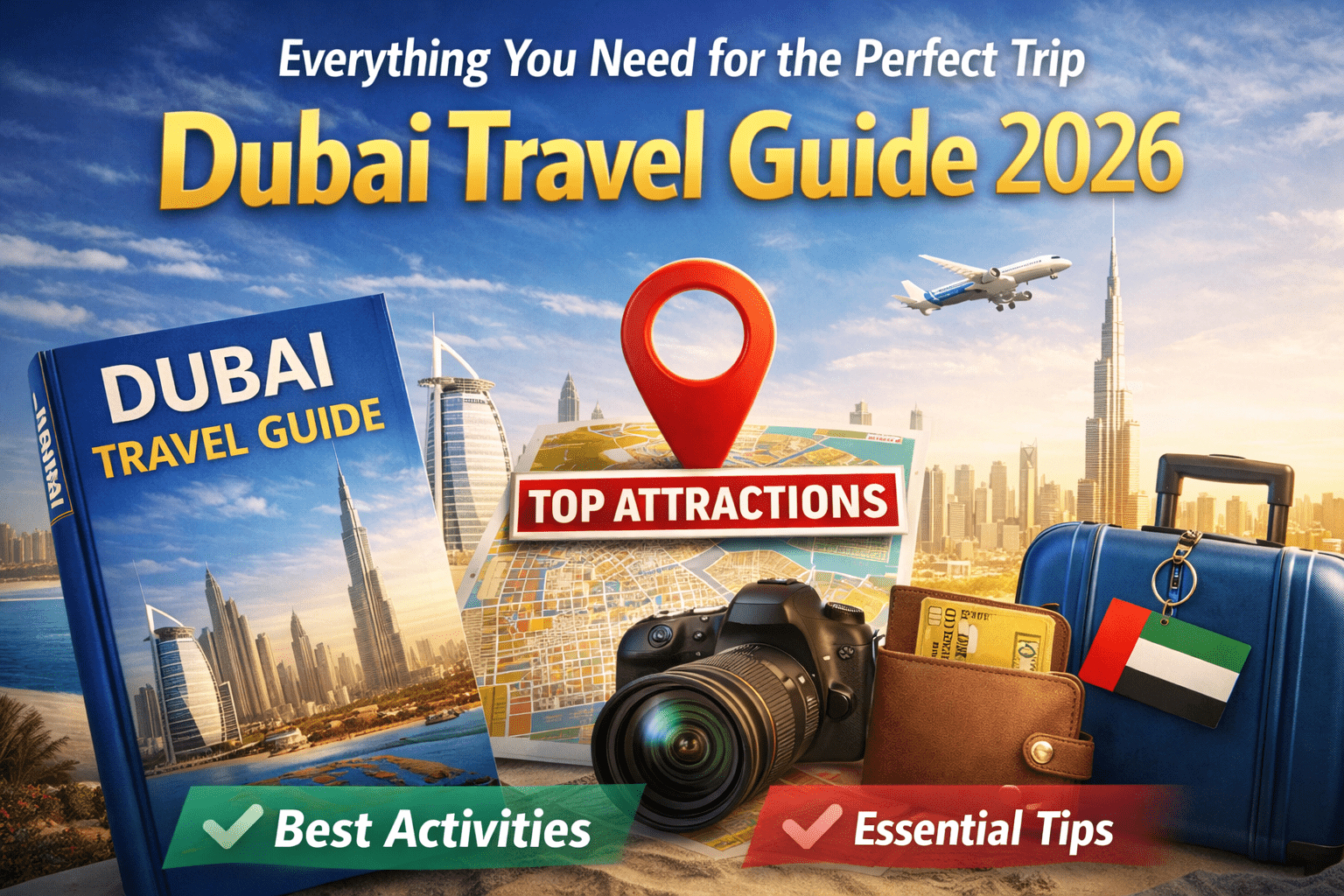 Tourist Places in Dubai 2026 — Everything You Need for the Perfect Trip