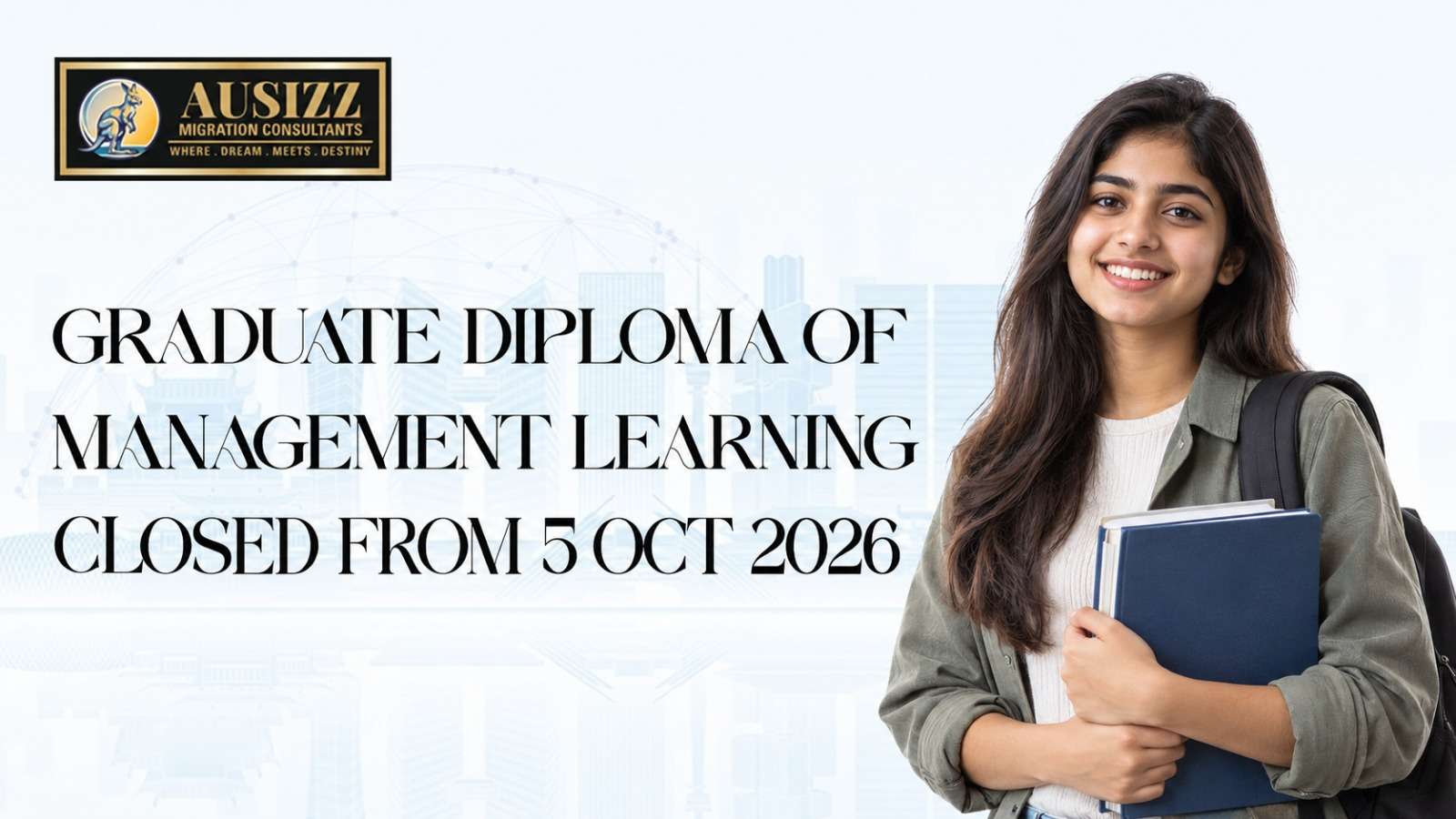 Graduate Diploma of Management Learning Closed from 5 Oct 2026